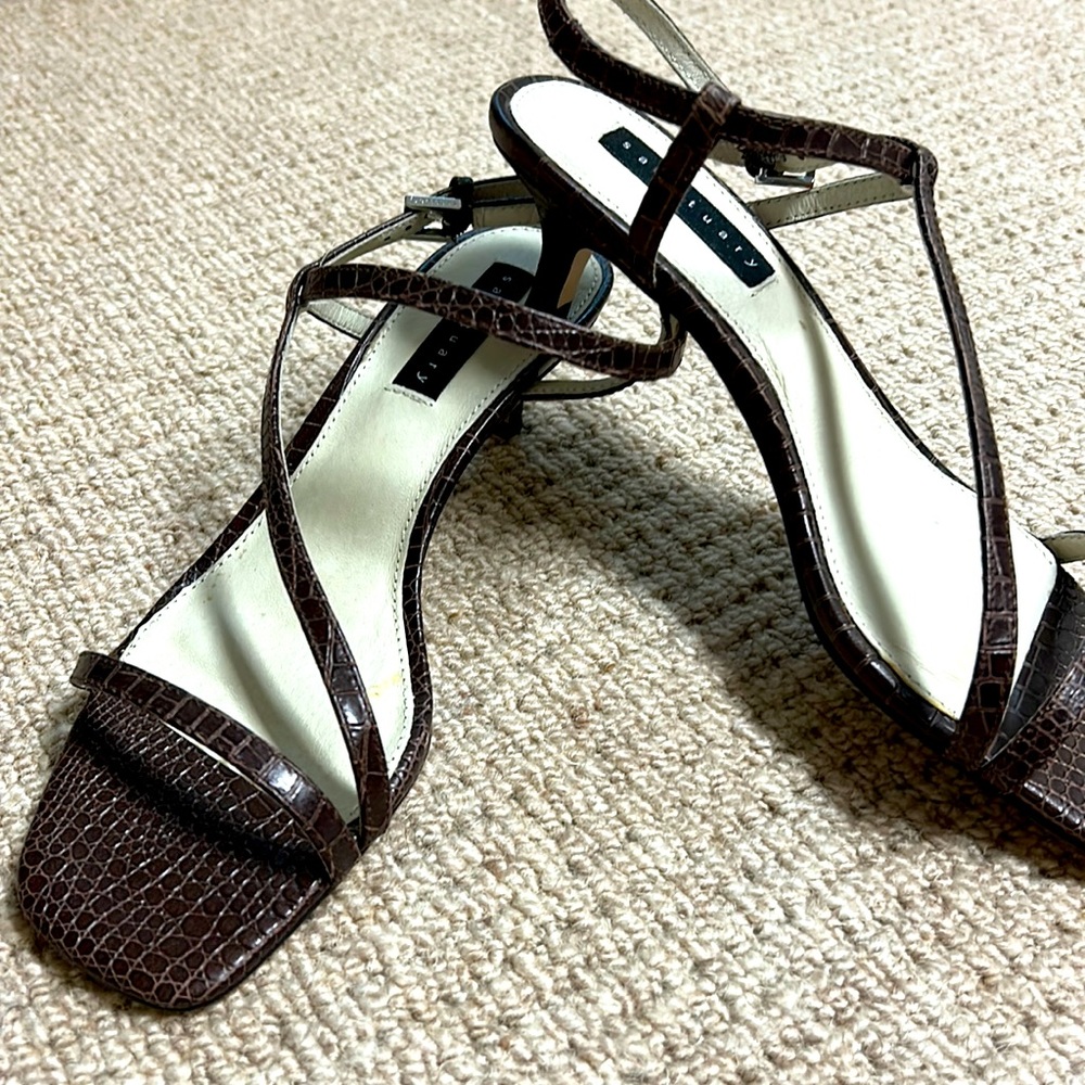 Beautiful snake like strappy heels from Nordstrom. Never worn
